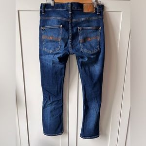 NUDIE 🥳HOST PICK~Grim Tim 32x28 indigo myth color